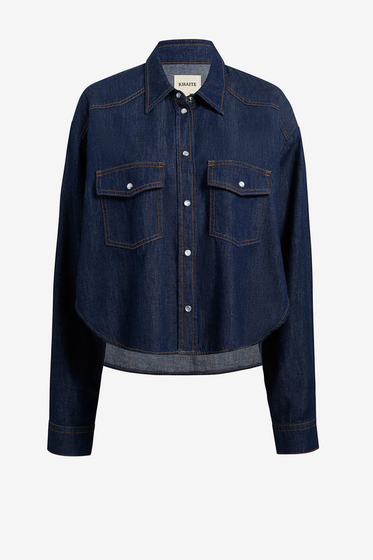 Grenon denim blouse in Benson
