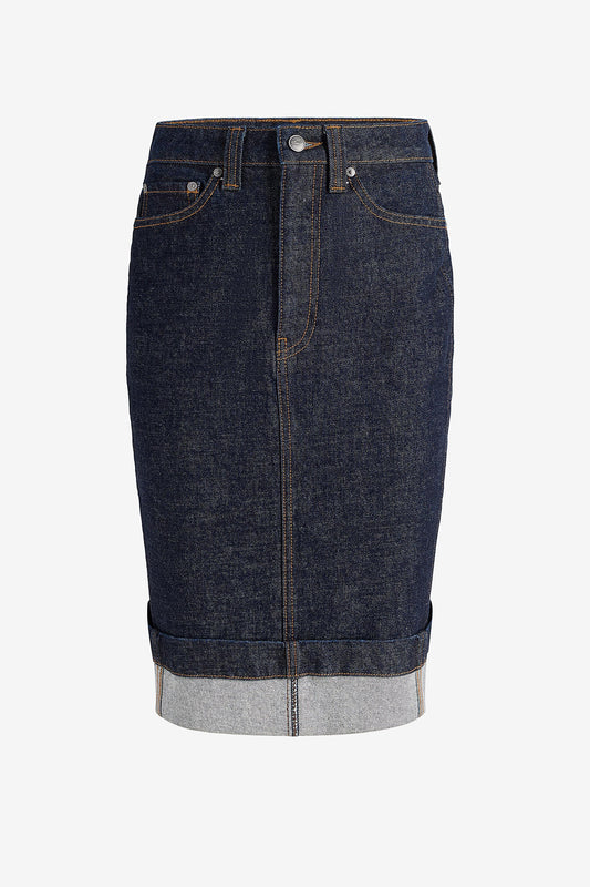 Kendra denim skirt in Benson