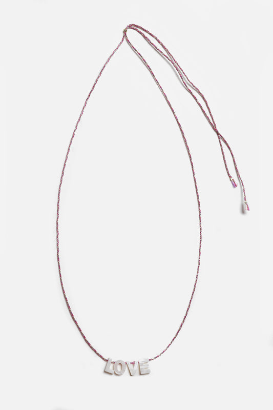 Kette Love in Pink LurexSorbet Island x Anita Hass - Anita Hass