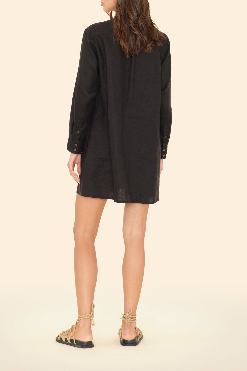 Kleid Bobby Linen in SchwarzXirena - Anita Hass