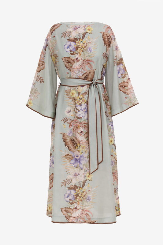 Kleid Coco Tunic Midi in Sage Multi FloralZimmermann - Anita Hass