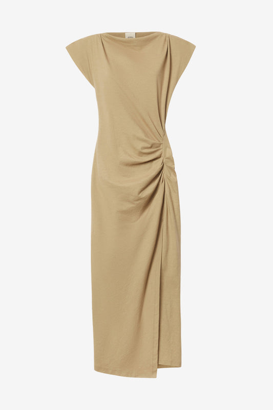 Nadela dress in light bronze
