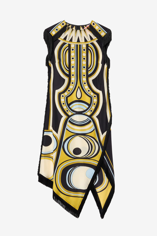Vestido Scarf en Sanctuary Placée Gold