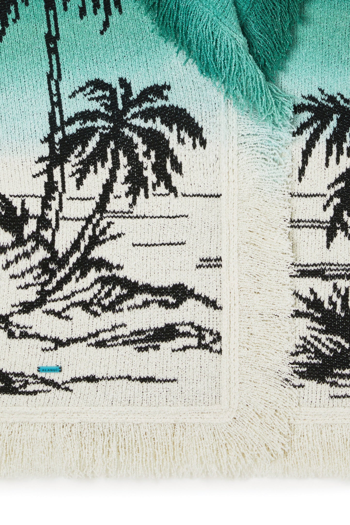 Cardigan Wave Bloom in Nature/GreenAlanui - Anita Hass