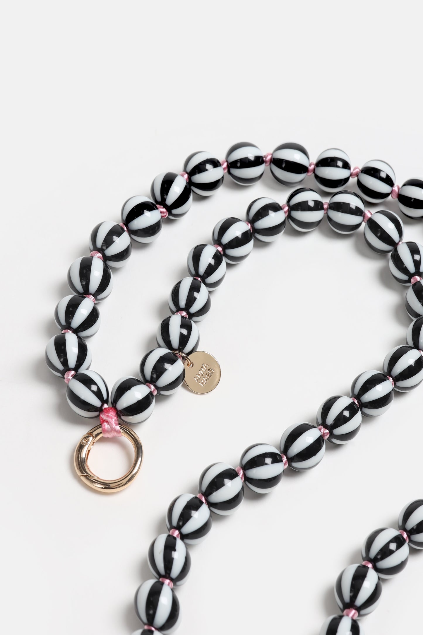 Phone Chain Long Candy in Black