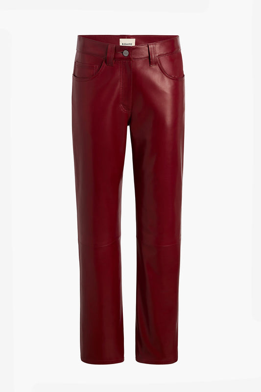 Lederhose Callum in GarnetKhaite - Anita Hass