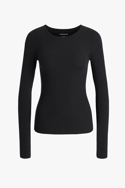 Longsleeve Line in SchwarzLadneri - Anita Hass