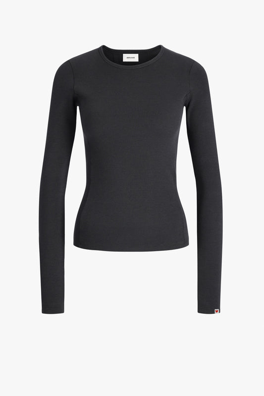 Longsleeve Splash in Schwarz