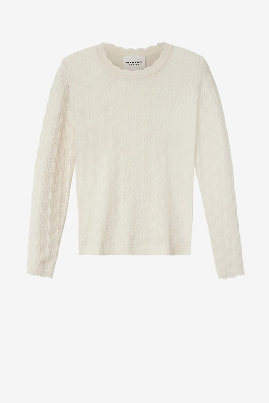 Obeline Sweater in Ecru