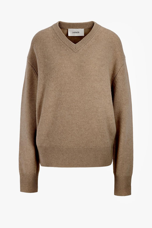 Pullover Swiff in Warm TaupeLadneri - Anita Hass