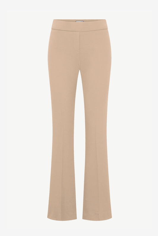Nanou trousers in warm taupe