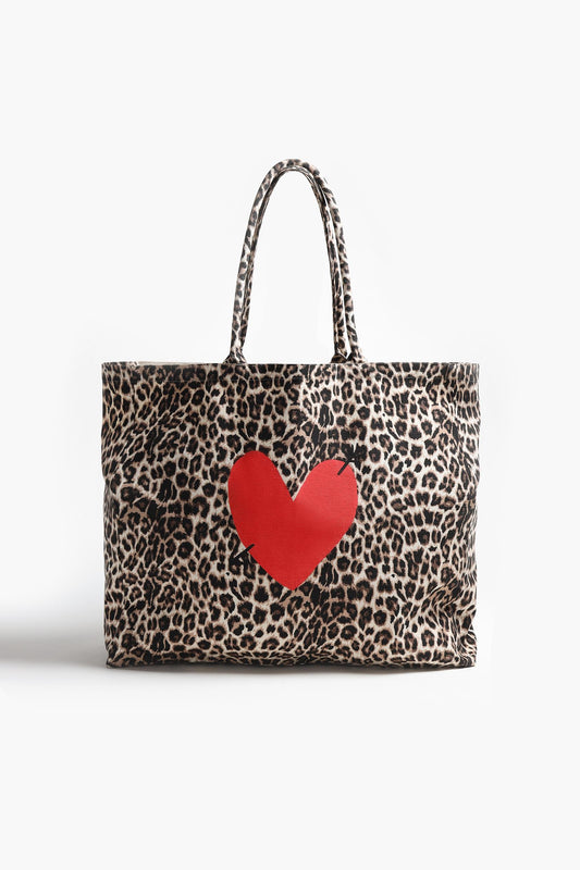 Shopper 'Heart' Small in LeoAnita Hass - Anita Hass