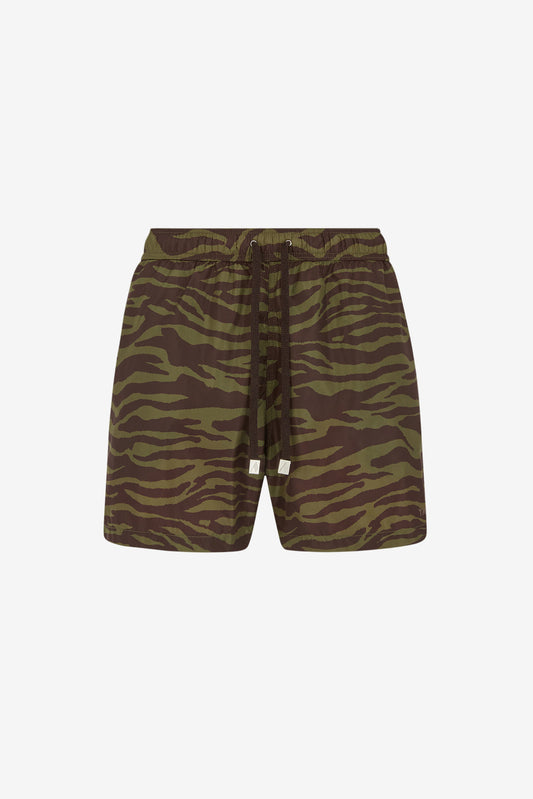 Shorts Zebra in Grün/BraunThe Attico - Anita Hass