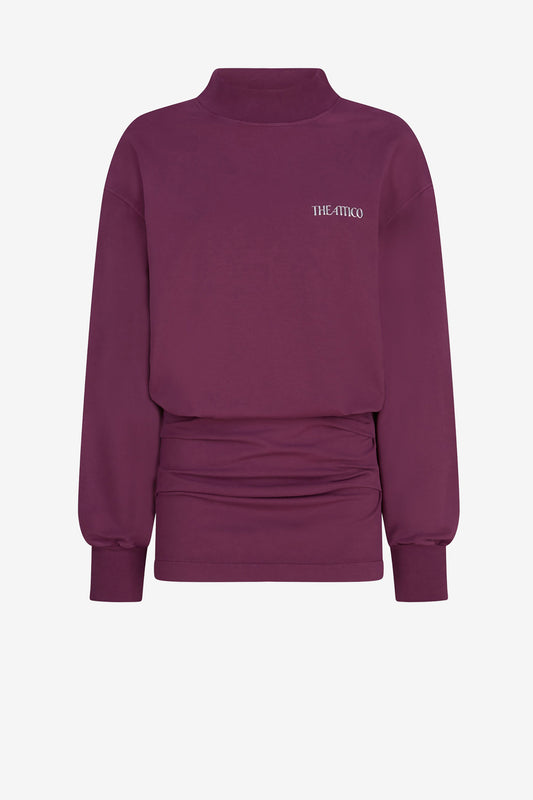 Sweatkleid in BurgundyThe Attico - Anita Hass