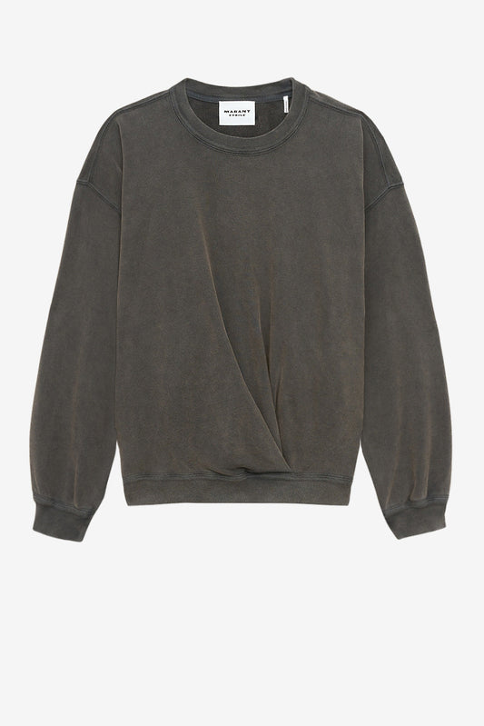 Sweatshirt Sauria in Faded BlackMarant Etoile - Anita Hass