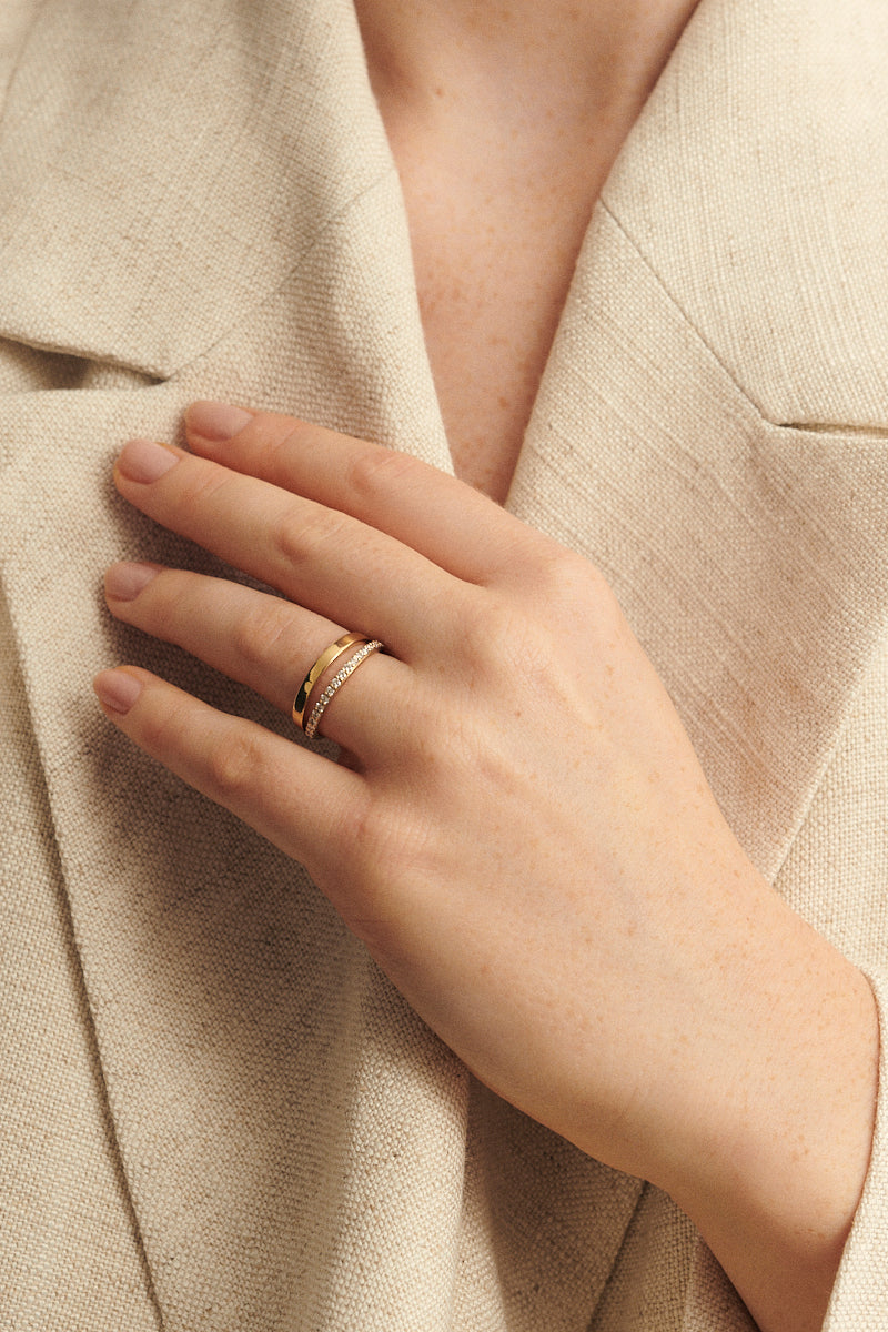 Ring Synergy Half DiamondsLilian von Trapp - Anita Hass