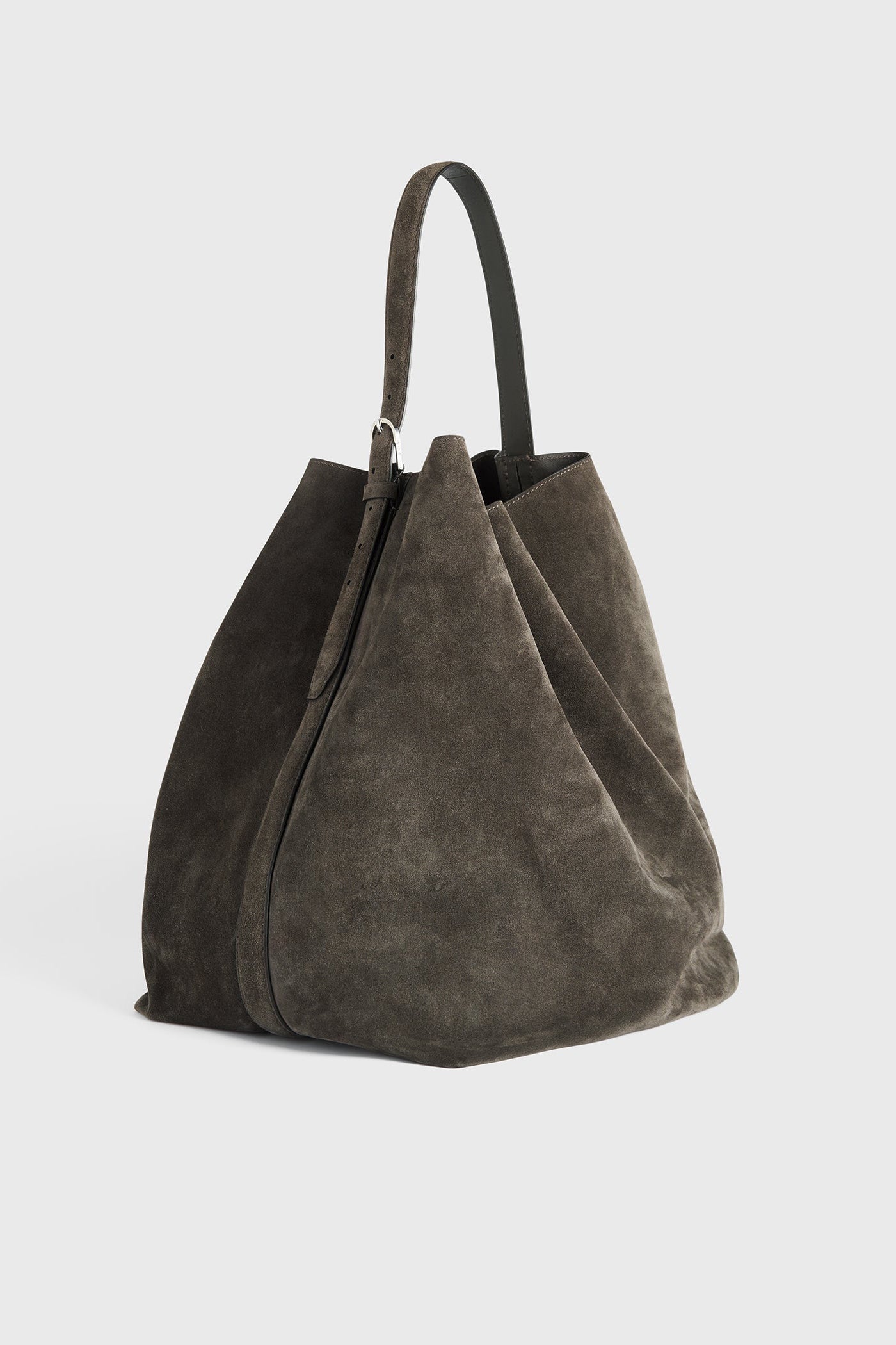 Bag Belted Suede in Granite