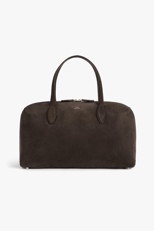 Tasche Day Medium in Brown Suede
