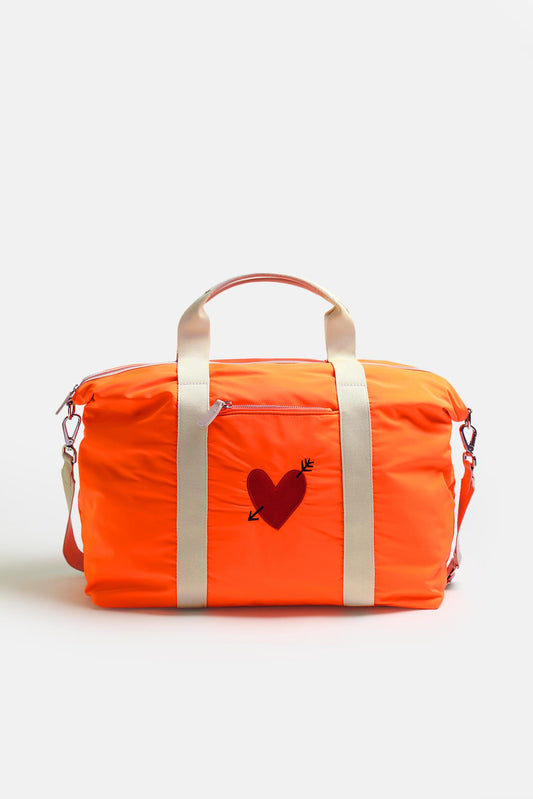 Tasche 'Heart' in Neon Orange NylonAnita Hass - Anita Hass