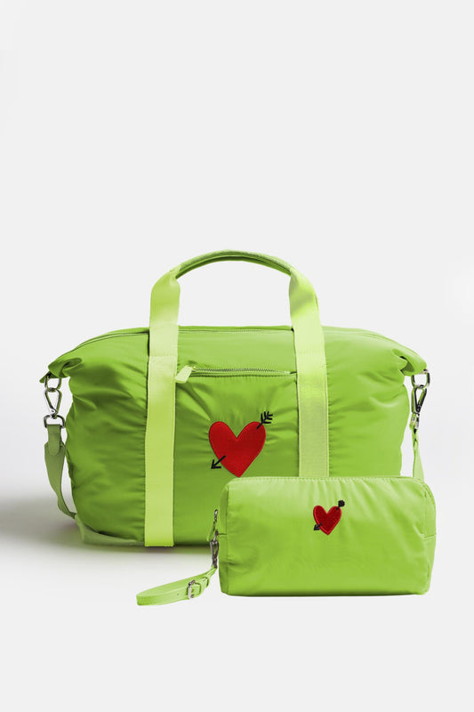 Taschen Set 'Heart' in Matcha NylonAnita Hass - Anita Hass