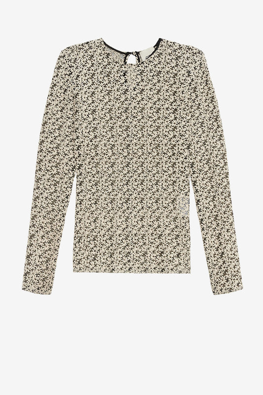 Top Soline in Ecru/SchwarzIsabel Marant - Anita Hass