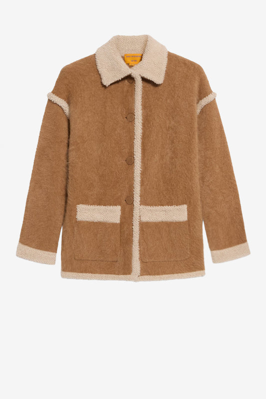 Jacke Grizzly in Almond/OatmealGuest in Residence - Anita Hass