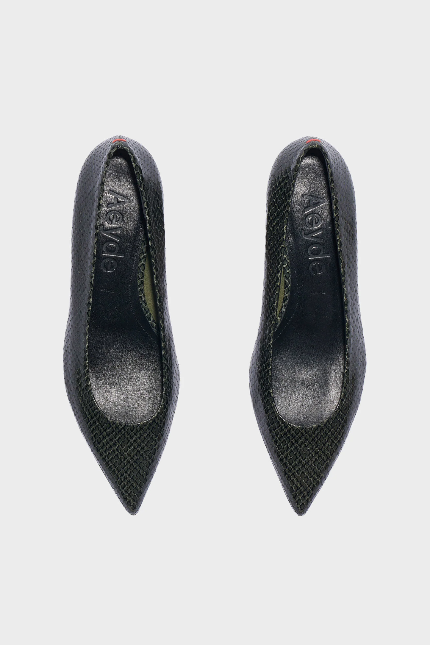 Kitten Heel Cari in Snake Moss