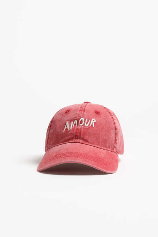 Cap Amour in Washed Red - Anita Hass