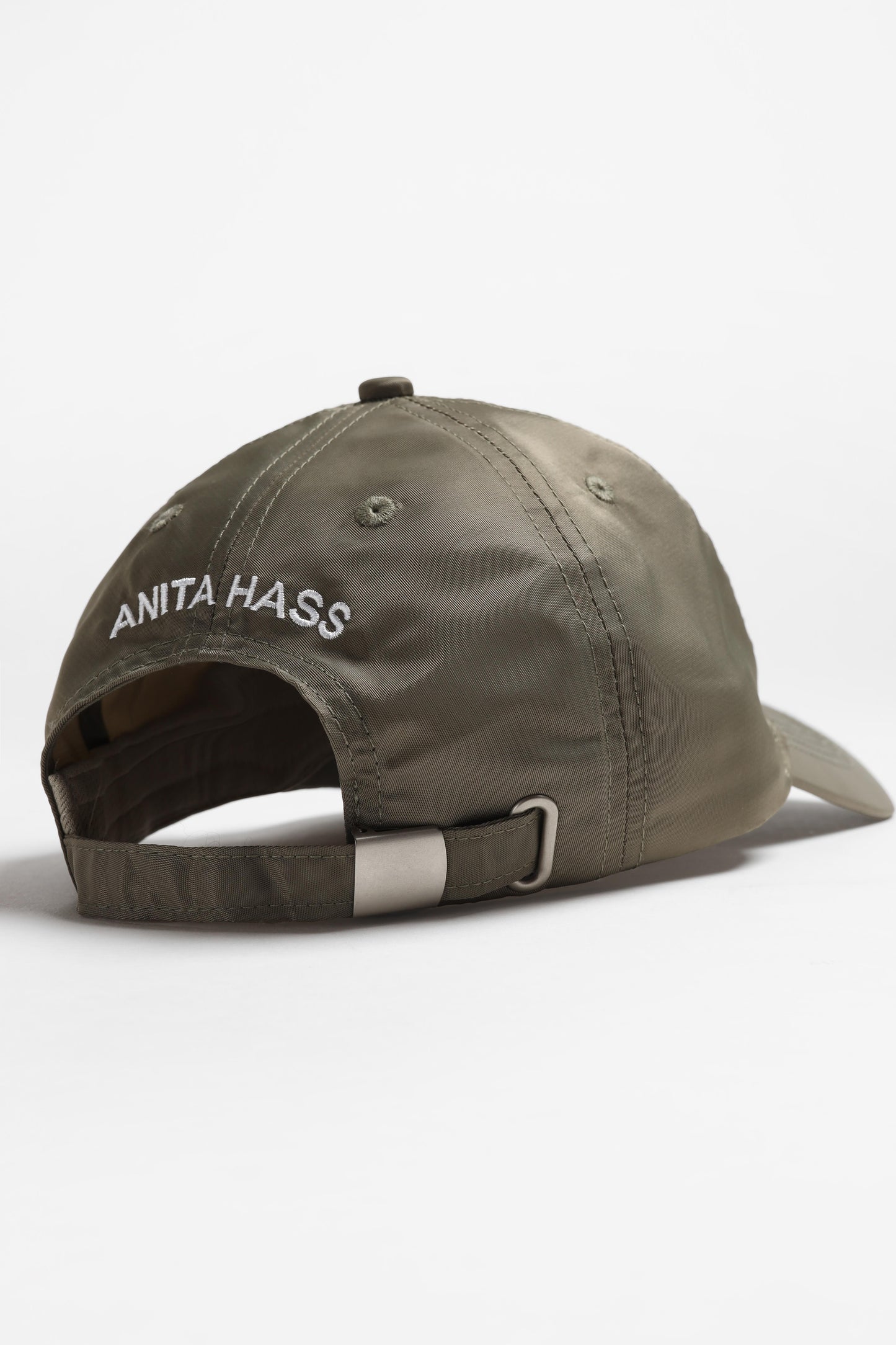 Cap Heart in Olive Nylon by Anita Hass - Anita Hass