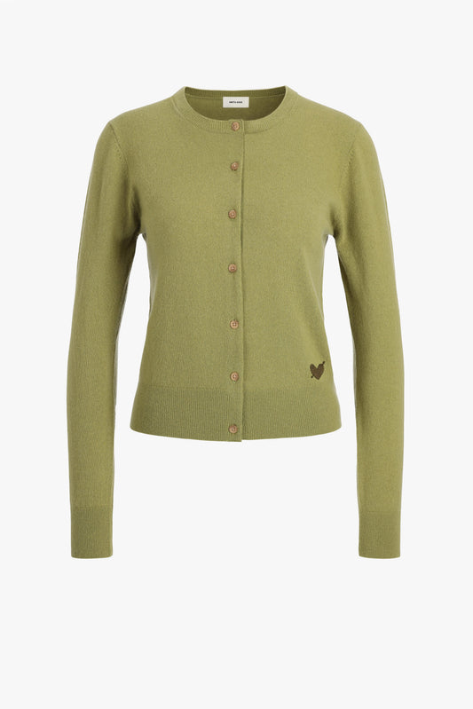 Cardigan Ivy in Avocado - Anita Hass