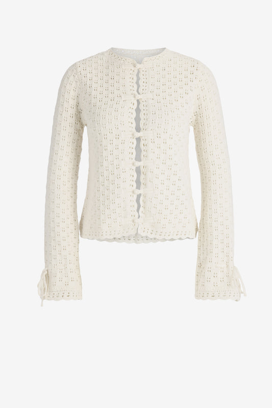 Cardigan Soft Girl in Ivory - Anita Hass