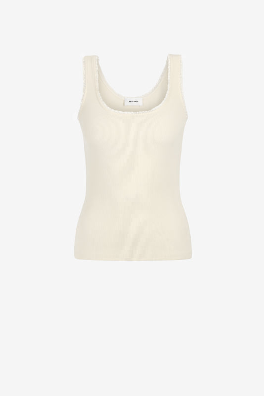 Tank Top It Girl in Beige - Anita Hass