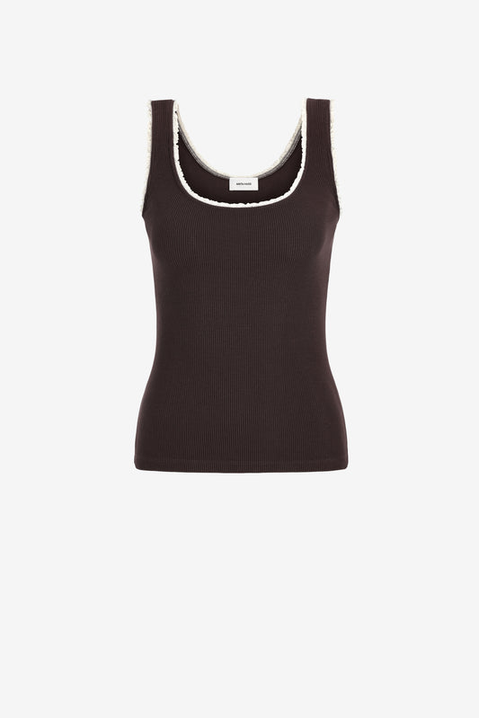 Tank Top It Girl in Braun - Anita Hass
