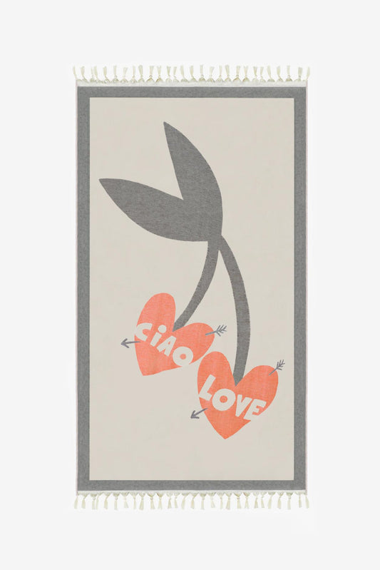 Tuch 'Cherry' in Beige - Anita Hass