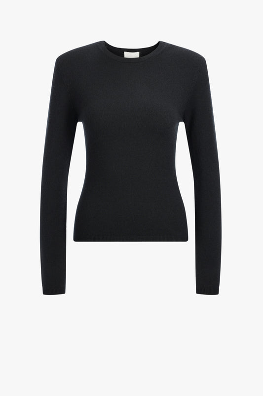 Pullover Padded in Schwarz Allude