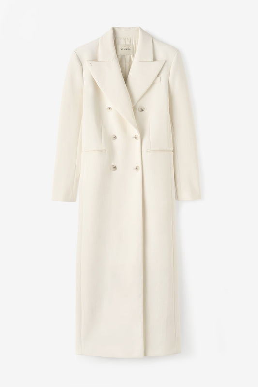 Margot Long Blazer in Cream by Almada Label - Anita Hass