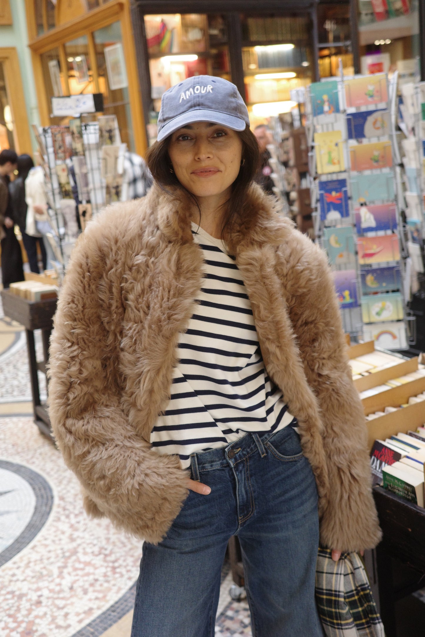 Cap Amour in Washed NavyAnita Hass - Anita Hass