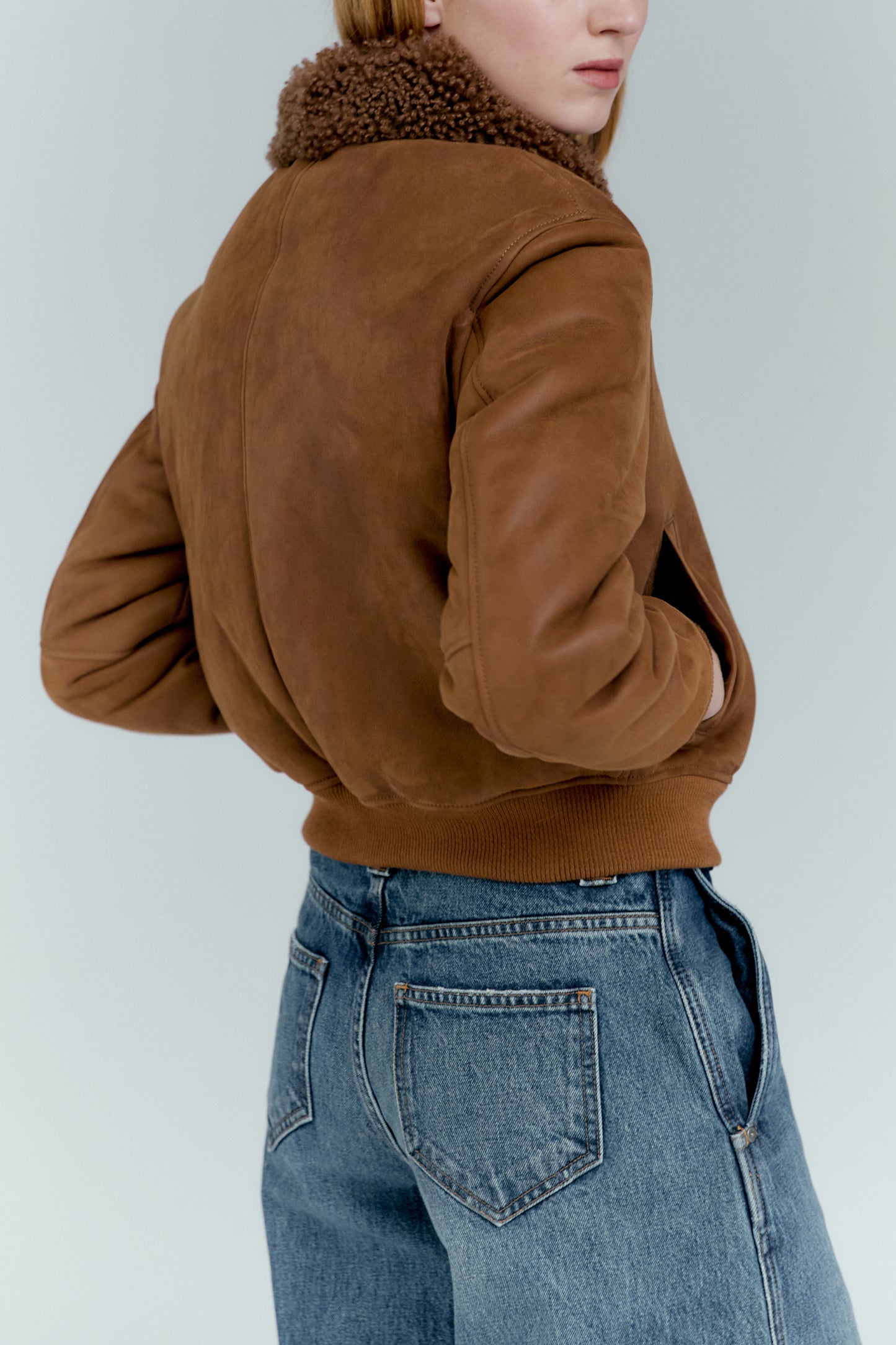 Jacke Mia in Tabacco SuedeJadia - Anita Hass