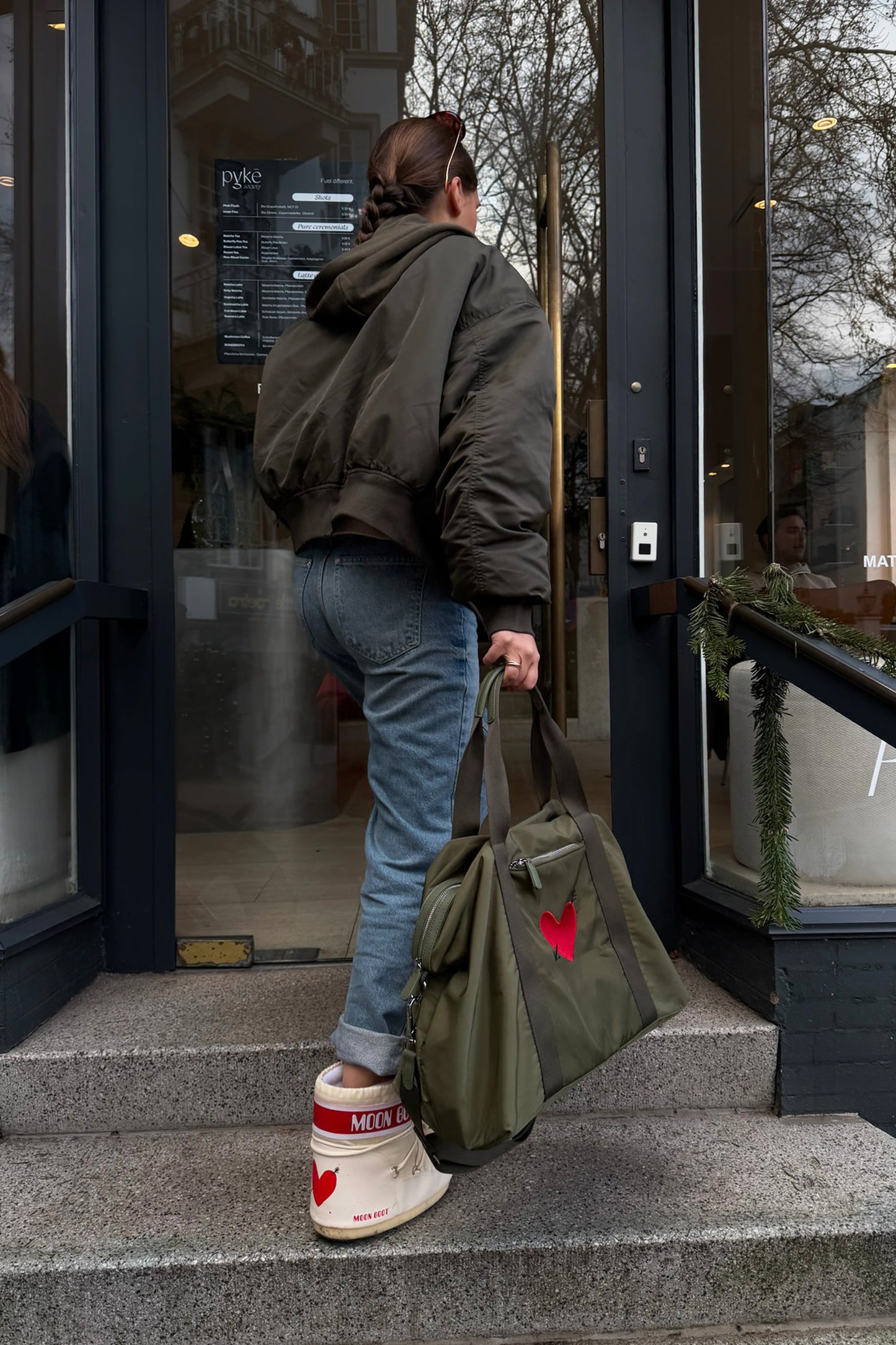 Taschen Set 'Heart' in Oliv NylonAnita Hass - Anita Hass