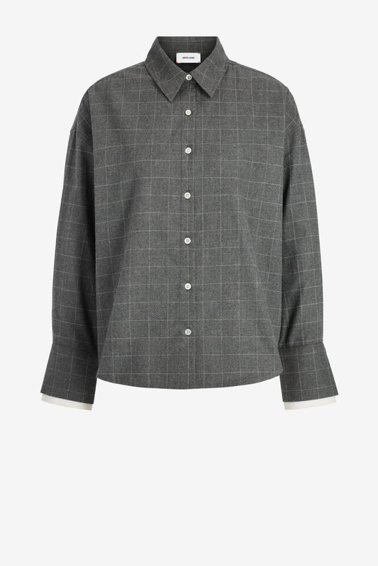 Bluse Klara in Grau Anita Hass