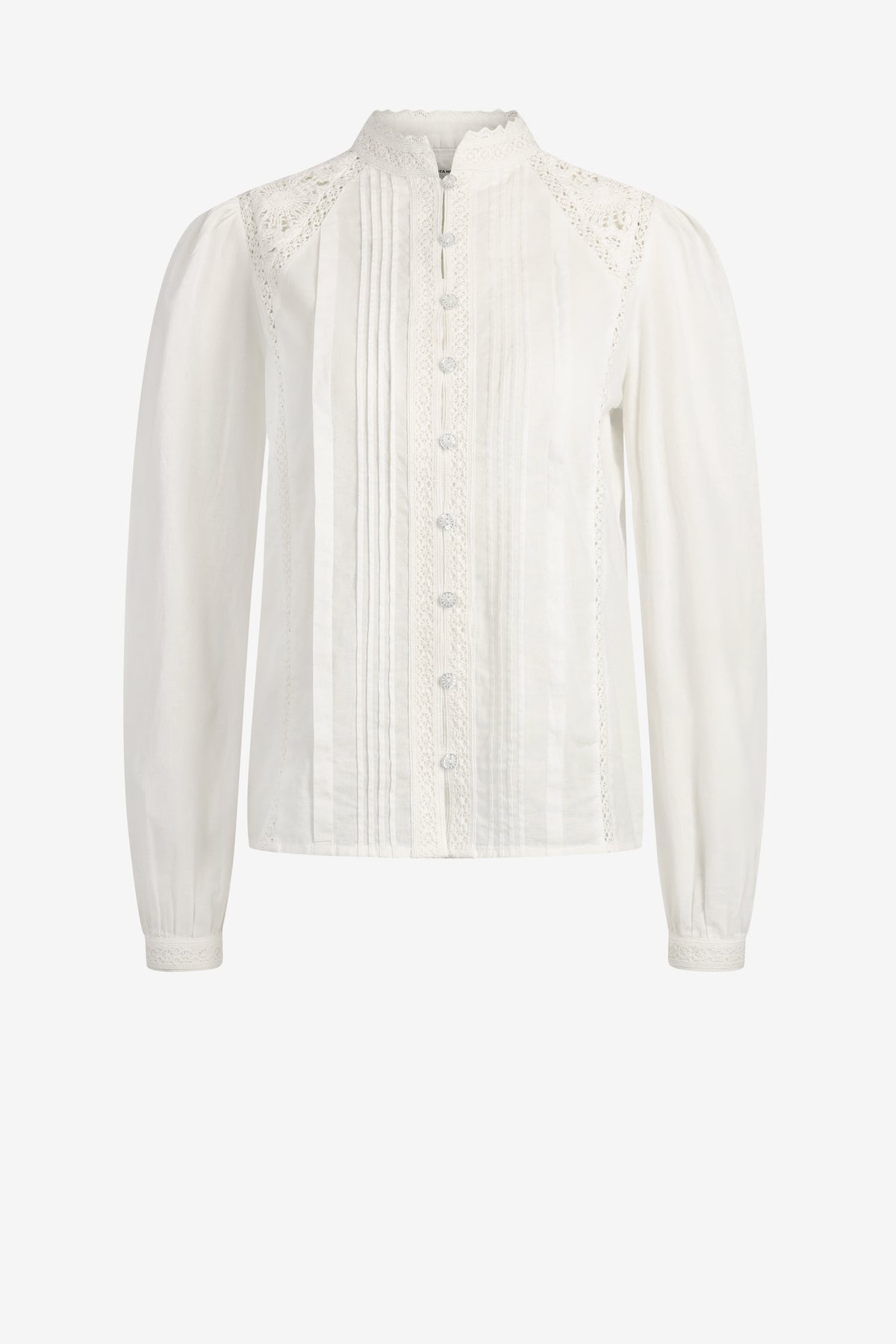 Blusa «Romance» en blanco - Anita Hass - Anita Hass
