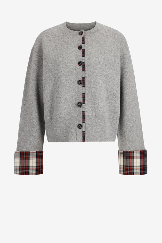 Cardigan Mae in Grey