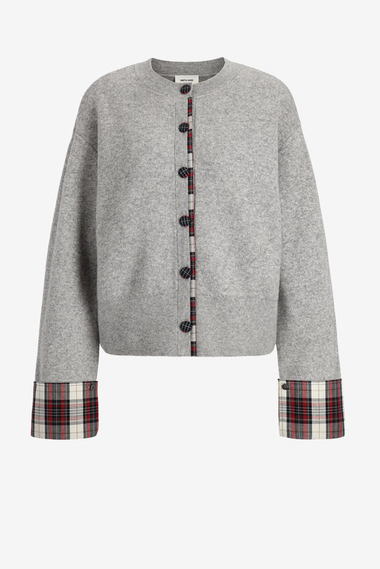 Cardigan Mae in Grey