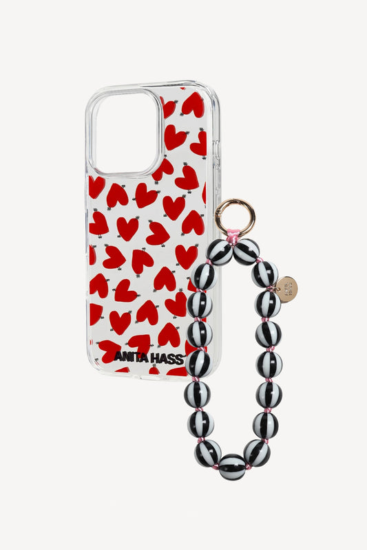 Handy Set 'Heart' in Mirror/Schwarz Anita Hass