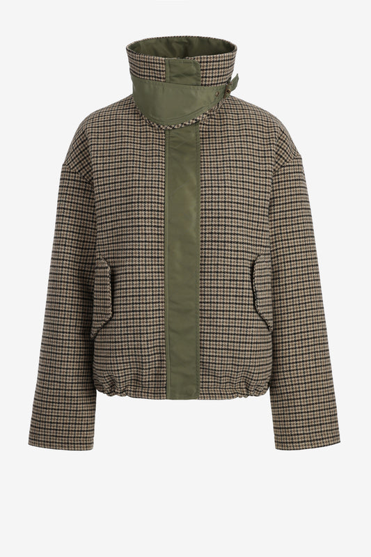 Jacket Deliah in Grey/Black