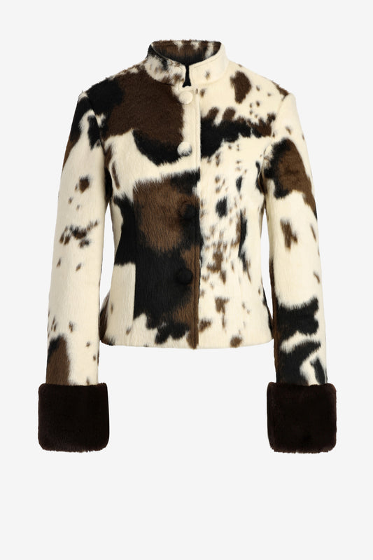 Jacke Quincy in Cow Anita Hass