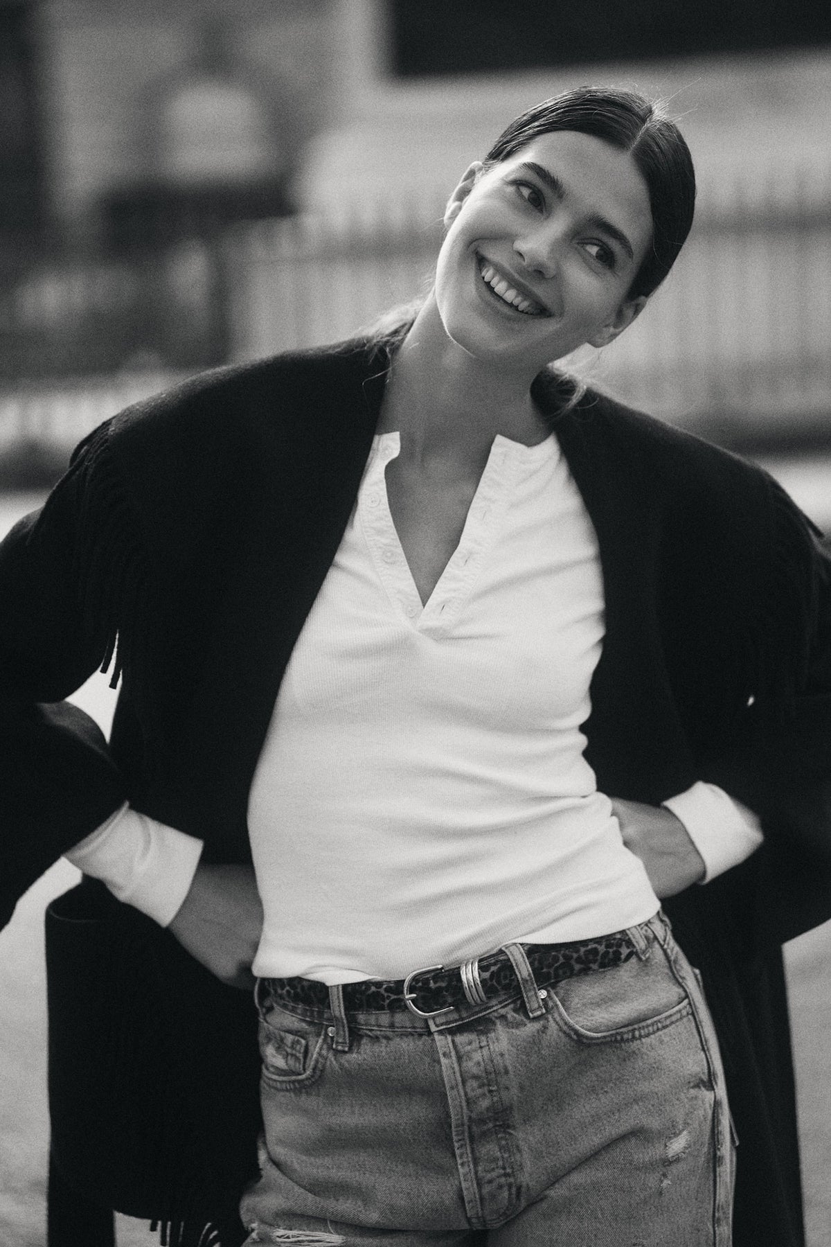 Longsleeve Gale in Weiß Anita Hass