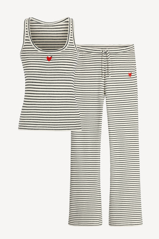 Soft Classic Set in Ecru/Schwarz Anita Hass
