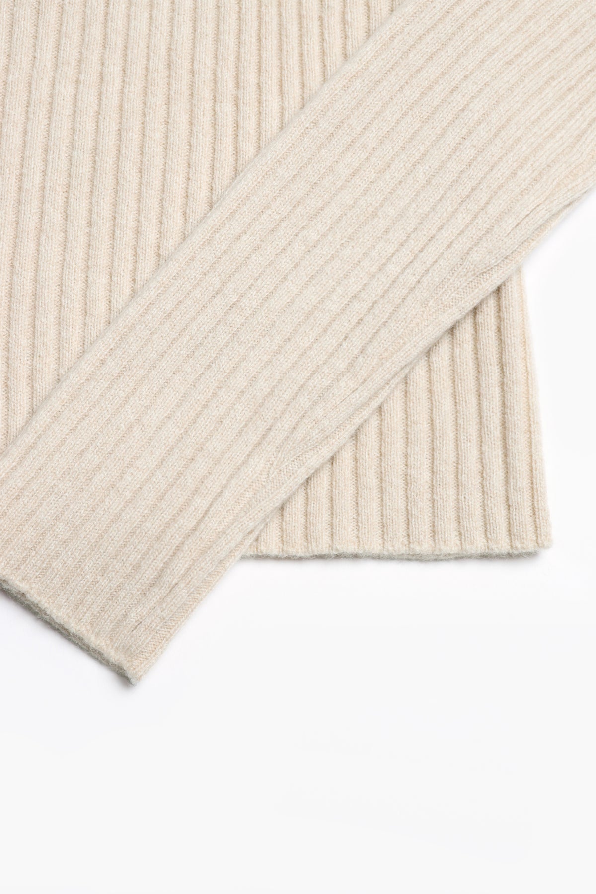 Knitted Polo Abigail in Cream