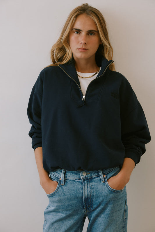Sweatshirt Storm in Navy Anita Hass
